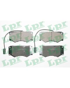 LPR 05P499 - Kit pastiglie freno, Freno a disco