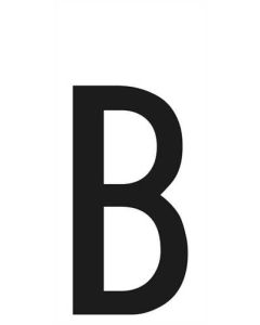 LAMPA - Spell-It, caratteri alfanumerici adesivi 60x30 mm - B
