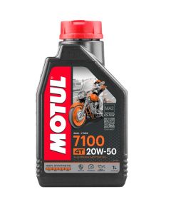 MOTUL 7100 - Olio Moto 4T 20W-50 JASO MA2 x 1 Litro