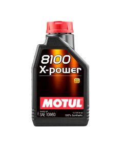 MOTUL 8100 - 10W-60 X-POWER A3/B4 x 1 Litro