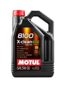 MOTUL - Olio Motore 8100 X-CLEAN EFE C2 C3 x 5 Litri
