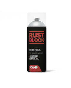 CAMP 1018400 - Rust Block Convertitore e Primer Spray - Convertitore di ruggine e primer - 400ml