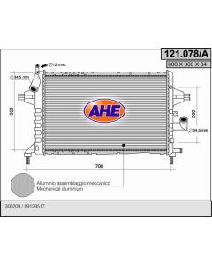 AHE 121078A - Radiatore, Raffreddamento motore
