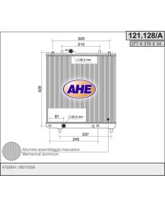 AHE 121128A - Radiatore, Raffreddamento motore