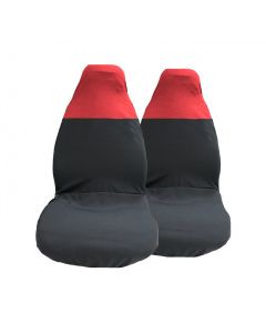 XONE CU061 - COPRISEDILE MATERA ROSSO 2 PEZZI - 