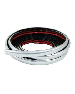 PILOT - Fender-Trim, profilo adesivo angolare cromato - 5 m - 15 mm
