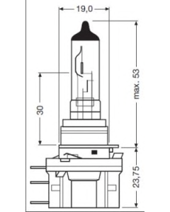OSRAM 64176 - Lampadina, Luce di parcheggio/posizione