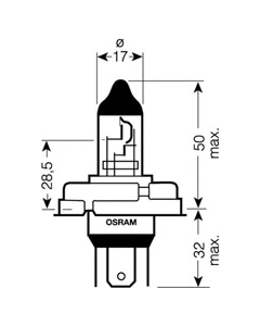 OSRAM 64183 - Lampadina, Faro principale