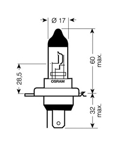 OSRAM 64193 - Lampadina, Faro principale