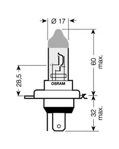OSRAM 64193ULT - Lampadina, Faro principale