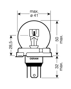 OSRAM 64198SB - Lampadina, Faro principale