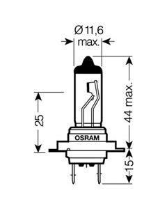 OSRAM 64210NBU - Lampadina, Luce guida diurna