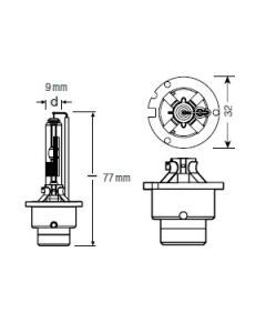 OSRAM 66250 - Lampadina, Faro principale