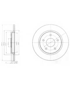 DELPHI BG4247 - Discofreno