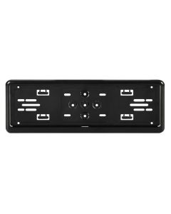 LAMPA - Portatarga anteriore in ABS - Nero