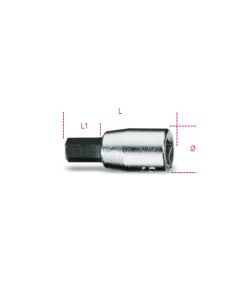 BETA 900ME 6 - Chiavi a bussola a giravite maschio esagonale con attacco quadro femmina 1/4"