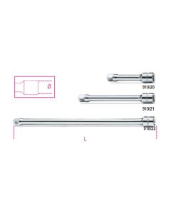 BETA 910/20 - Prolunghe con attacchi quadri maschio e femmina 3/8"