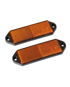 LAMPA - Catarifrangenti rettangolari - 90x35 mm - Arancio
