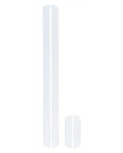 LAMPA - Invisible, set 4 salvaporta in resina epossidica - Trasparente