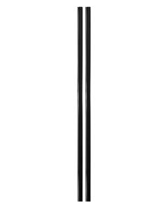 LAMPA - Contour-5, coppia salvaporta adesivi - Nero