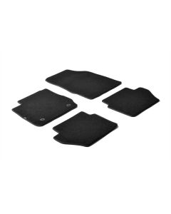LAMPA - Set tappeti su misura in moquette - compatibile per  Ford Fiesta 3p (03/11>05/17) fix a bottone -  Ford Fiesta 5p (03/11>05/17) fix a bottone