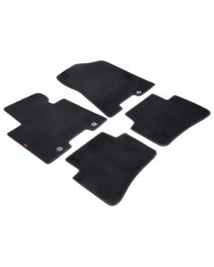 LAMPA - Set tappeti su misura in moquette - compatibile per  Kia Sportage (03/16>11/21) fix tondo