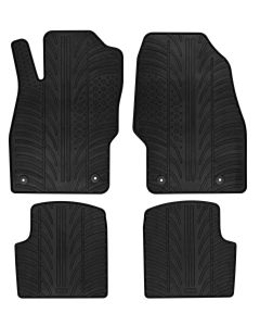 LAMPA - Set tappeti su misura in gomma - compatibile per  Renault Clio III 3p (10/05>01/13) -  Renault Clio III 5p (10/05>01/13) -  Renault Clio III Sportour (02/08>08/13)