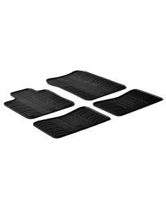 LAMPA - Set tappeti su misura in gomma - compatibile per  Renault Twingo (06/07>08/14)