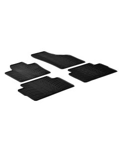 LAMPA - Set tappeti su misura in gomma - compatibile per  Seat Alhambra (10/10>03/21) -  Volkswagen Sharan (10/10>07/20)