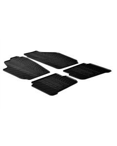 LAMPA - Set tappeti su misura in gomma - compatibile per  Seat Cordoba (01/03>08/09) -  Seat Ibiza 3p (01/02>08/09) -  Seat Ibiza 5p (01/02>05/08) -  Volkswagen Polo 3p (11/01>08/09) -  Volkswagen Polo 5p (11/01>08/09)