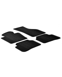 LAMPA - Set tappeti su misura in gomma - compatibile per  Volkswagen Passat 4p (03/05>12/10) -  Volkswagen Passat cc (06/08>02/12) -  Volkswagen Passat Variant (09/05>12/10)