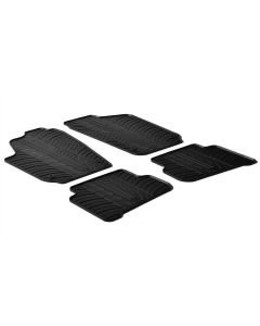 LAMPA - Set tappeti su misura in gomma - compatibile per  Volkswagen Polo 3p (09/09>09/17) -  Volkswagen Polo 5p (09/09>09/17)
