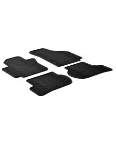 LAMPA - Set tappeti su misura in gomma - compatibile per  Seat Altea (04/04>12/14) -  Seat Toledo (01/05>09/09) -  Volkswagen Golf Plus (05/05>07/14)