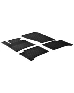 LAMPA - Set tappeti su misura in gomma - compatibile per  Porsche Cayenne (02/10>12/17) -  Volkswagen Touareg (05/10>06/18)