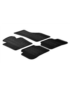 LAMPA - Set tappeti su misura in gomma - compatibile per  Volkswagen Passat 4p (01/11>10/14) -  Volkswagen Passat Alltrack (03/12>09/15) -  Volkswagen Passat Variant (01/11>10/14)