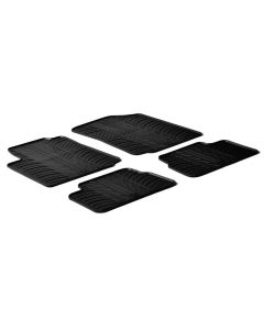 LAMPA - Set tappeti su misura in gomma - compatibile per  Citroen C3 (05/02>10/09) -  Citroen C3 Classic (11/09>12/10)