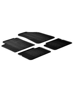 LAMPA - Set tappeti su misura in gomma - compatibile per  Fiat Bravo (02/07>11/15) -  Lancia Delta (06/08>06/15)