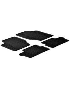 LAMPA - Set tappeti su misura in gomma - compatibile per  Peugeot 307 3p (06/01>08/07) -  Peugeot 307 5p (06/01>08/07) -  Peugeot 307 sw (05/02>04/08) -  Peugeot 308 5p (09/07>09/13) -  Peugeot 308 sw (05/08>04/14)