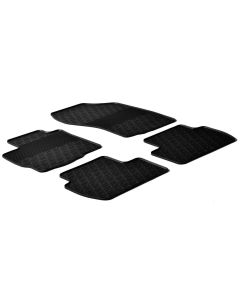 LAMPA - Set tappeti su misura in gomma - compatibile per  Citroen C-Crosser (06/07>01/13) -  Mitsubishi Outlander (02/07>02/10) -  Peugeot 4007 (07/08>12/12)