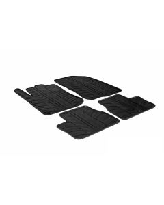 LAMPA - Set tappeti su misura in gomma - compatibile per  Peugeot 2008 (06/13>11/19)