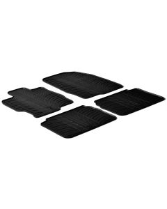 LAMPA - Set tappeti su misura in gomma - compatibile per  Mazda 6 4p (04/08>12/12) -  Mazda 6 Wagon (04/08>12/12)