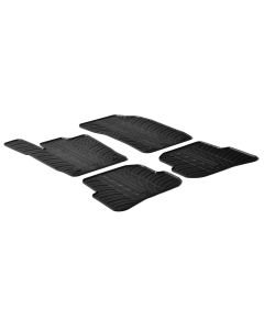 LAMPA - Set tappeti su misura in gomma - compatibile per  Audi A1 3p (09/10>10/18) -  Audi A1 Sportback (02/12>10/18)