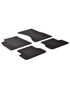 LAMPA - Set tappeti su misura in gomma - compatibile per  Audi A6 4p (04/11>06/18) -  Audi A6 Allroad (03/12>) -  Audi A6 Avant (09/11>07/18) -  Audi A7 Sportback (10/10>03/18)