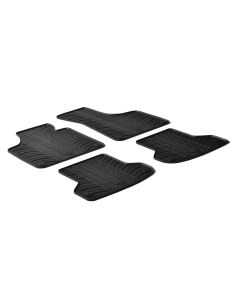 LAMPA - Set tappeti su misura in gomma - compatibile per  Audi A3 3p (05/03>08/12) -  Audi A3 Cabriolet (04/08>02/14) -  Audi A3 Sportback (09/04>10/12)
