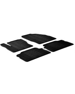 LAMPA - Set tappeti su misura in gomma - compatibile per  Ford C-Max (10/03>10/10) -  Ford Kuga (06/08>02/13) Fino al 08/2011