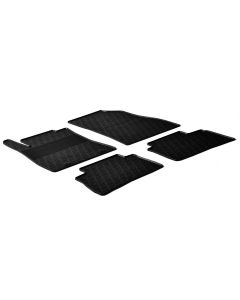 LAMPA - Set tappeti su misura in gomma - compatibile per  Nissan Juke (10/10>11/19)