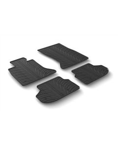 LAMPA - Set tappeti su misura in gomma - compatibile per  Bmw Serie 5 (F10) (01/10>01/17) -  Bmw Serie 5 Touring (F11) (06/10>03/17)