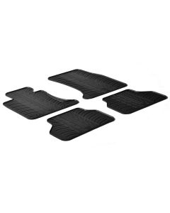 LAMPA - Set tappeti su misura in gomma - compatibile per  Bmw Serie 5 (E60) (07/03>12/09) -  Bmw Serie 5 Touring (E61) (04/04>05/10)