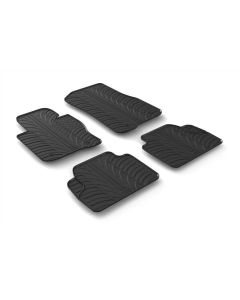 LAMPA - Set tappeti su misura in gomma - compatibile per  Bmw Serie 4 Coupé (F32) (10/13>10/20) automatico