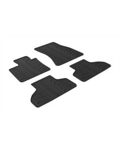 LAMPA - Set tappeti su misura in gomma - compatibile per  Bmw X5 (F15) (10/13>07/18)